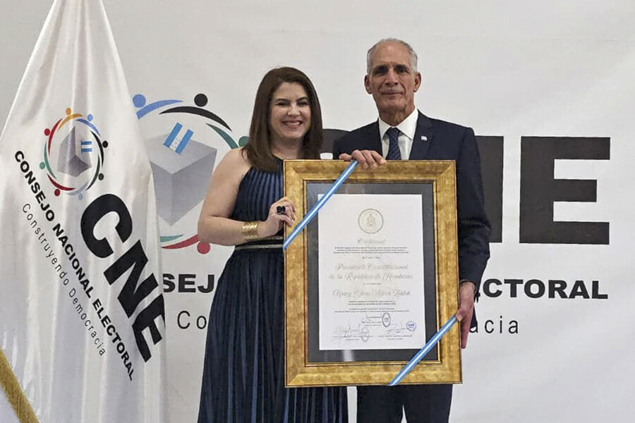 Asfura receives credential as elected president of Honduras